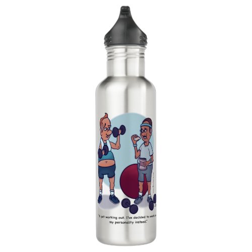 Quit Working Out Funny Steel Waterbottle Stainless Steel Water Bottle