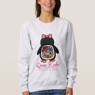 Quite Rebel Pentoo  -  Nihilist Penguin Trend Sweatshirt