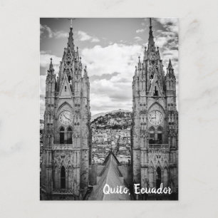 Quito, Ecuador Basílica del Voto Nacional Postcard