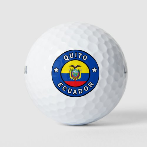 Quito Ecuador Golf Balls