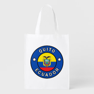 Quito Ecuador Grocery Bag