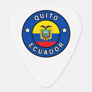 Quito Ecuador Guitar Pick