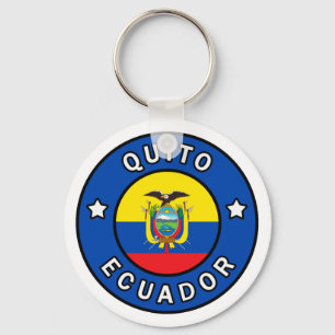 Quito Ecuador Keychain