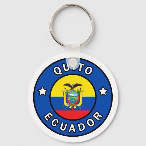 Quito Ecuador Keychain