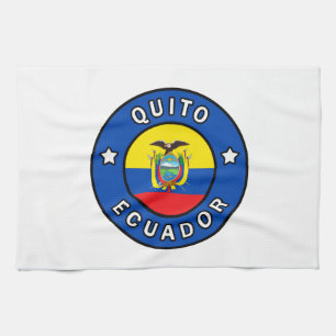 Quito Ecuador Kitchen Towel