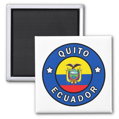 Quito Ecuador Magnet