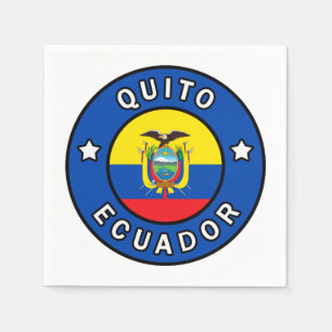 Quito Ecuador Napkins