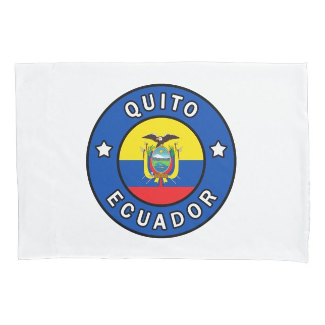 Quito Ecuador Pillowcase (Front)