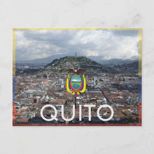 Quito _ Ecuador Postcard