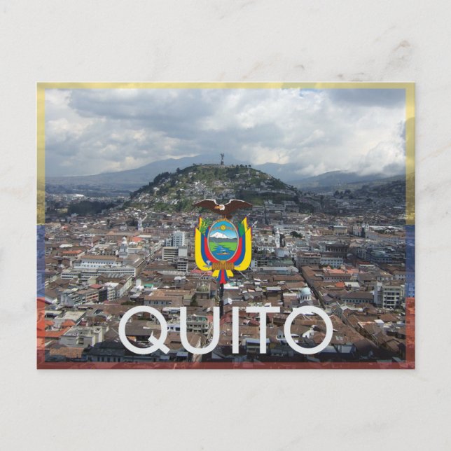 Quito - Ecuador Postcard (Front)