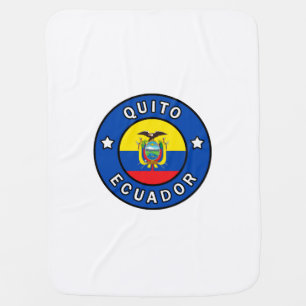 Quito Ecuador Stroller Blanket