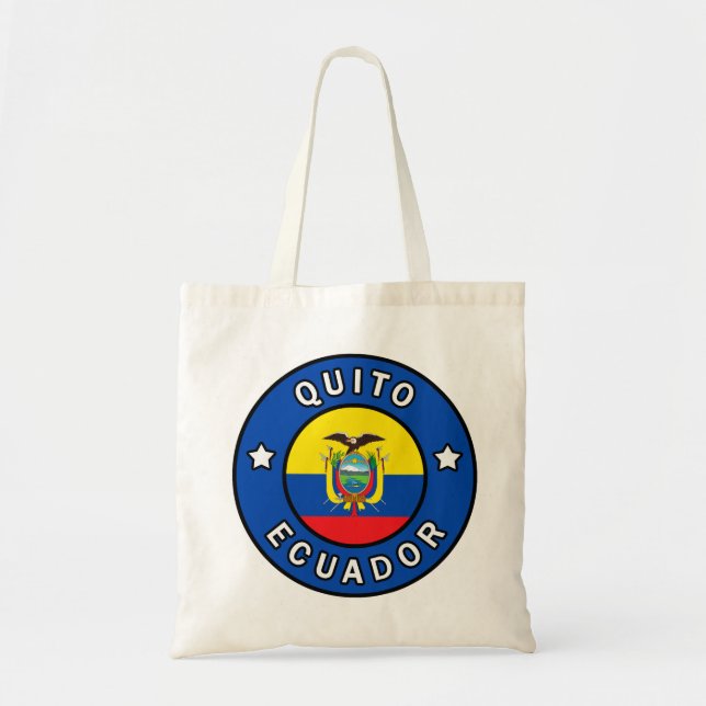 Quito Ecuador Tote Bag (Front)