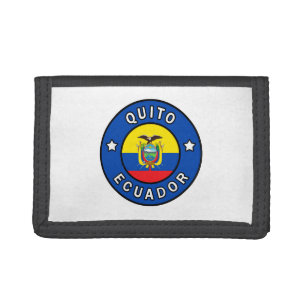 Quito Ecuador Trifold Wallet