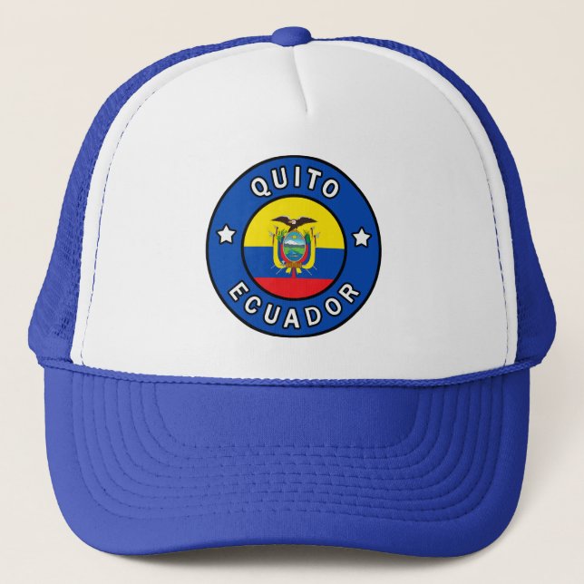 Quito Ecuador Trucker Hat (Front)