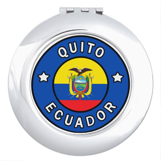 Quito Ecuador Vanity Mirror (Front)