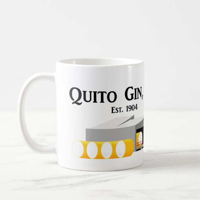 Quito Gin Coffee Mug (Left)