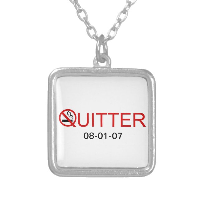 Quitter Pendant (Front)
