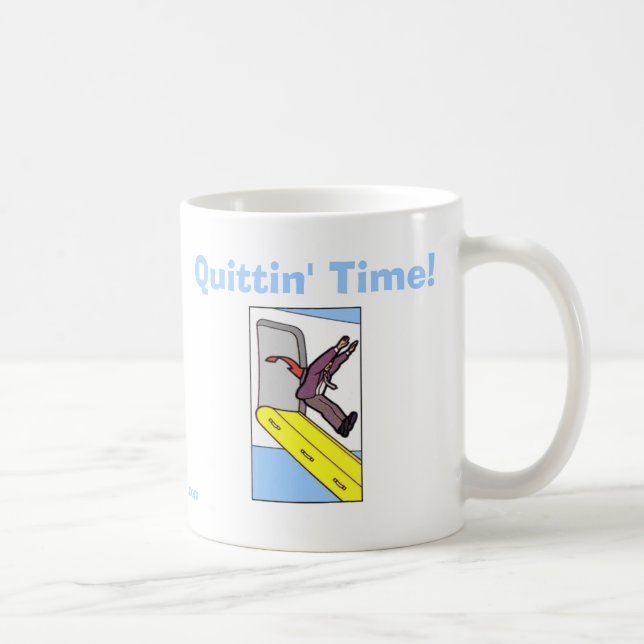 Quittin' Time! - Steven Slater Coffee Mug (Right)