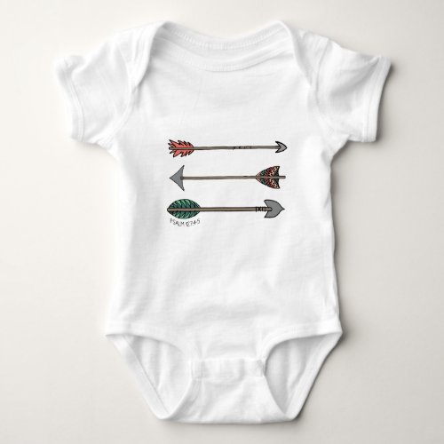 Quiver Full Arrow Psalm 1274_5 for Baby Baby Bodysuit