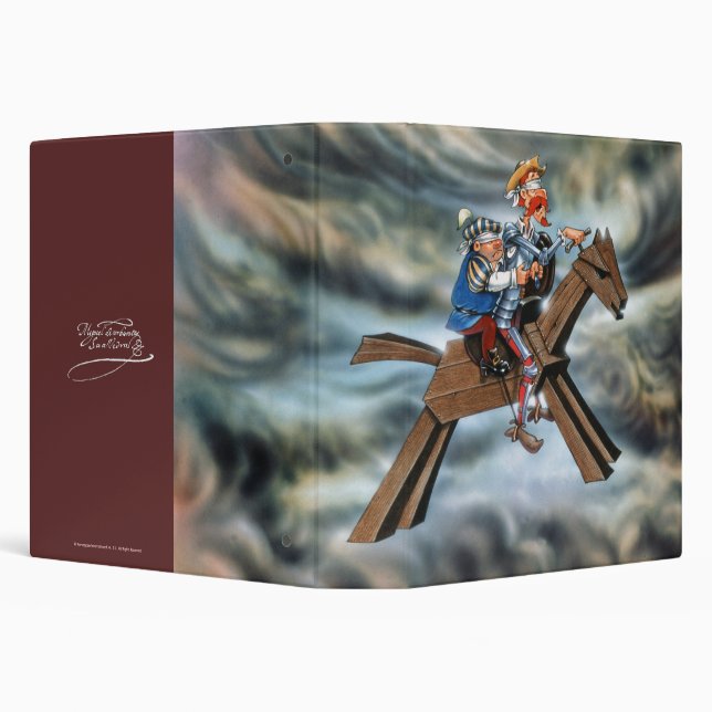 QUIXOTE & SANCHO- Binder - Archivador de anillas (Background)