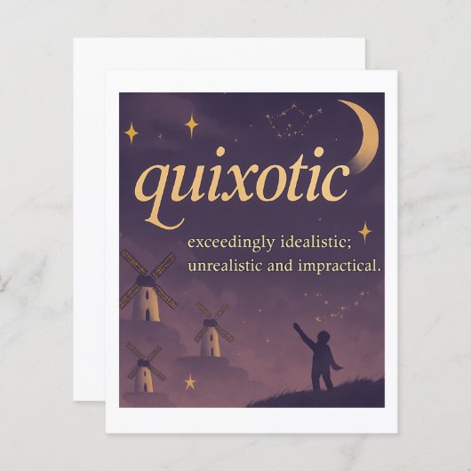 Quixotic (Front/Back)