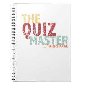 Quiz Master Notebook