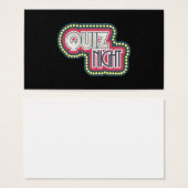 Quiz Night Trivia Party (Front & Back)