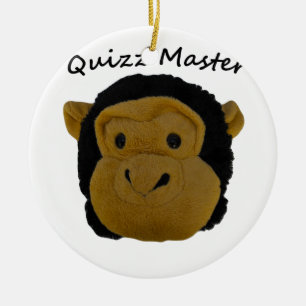 Quizz Master Ceramic Ornament