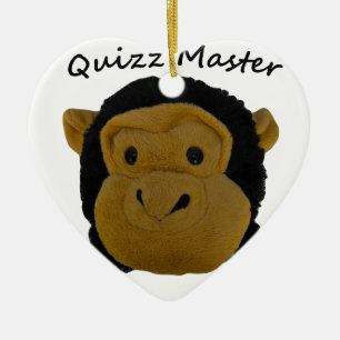 Quizz Master Ceramic Ornament