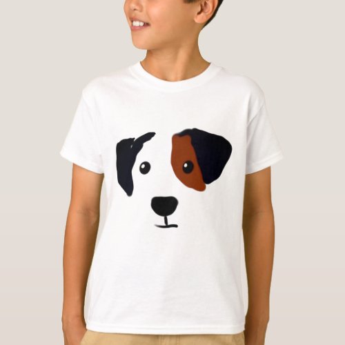 Quizzical Happy Dog T_Shirt