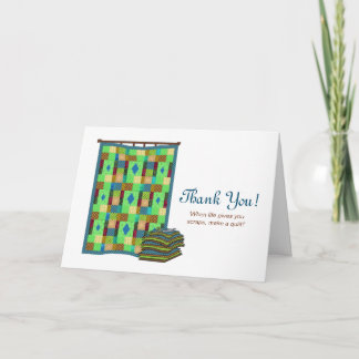 QULITING QUOTE ON NOTECARD - QUILTER MELODY