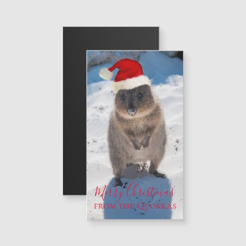 Quokka Australia Happy Merry Christmas