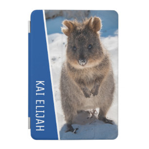Quokka Australia on the Beach Blue Boys iPad Mini Cover