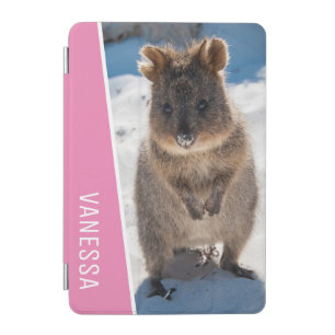 Quokka Australia on the Beach Pink Girls iPad Mini Cover