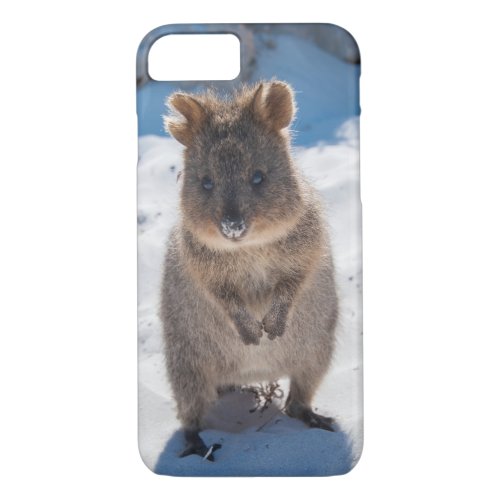 Quokka Cute Little Animal on the Beach Australia iPhone 87 Case