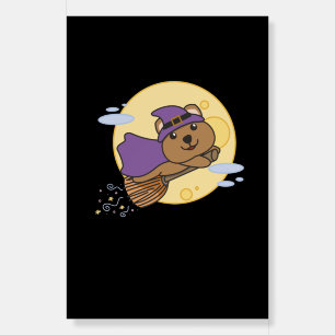 Quokka Halloween Witch Kids Witch Costume Foam Board