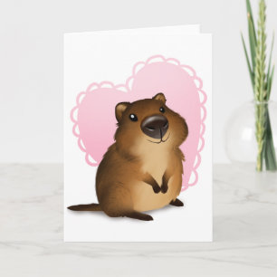 Quokka Holiday Card