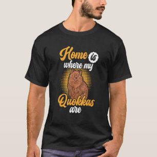 Quokka is my home Short tailed scrub Wallaby Quokk T-Shirt