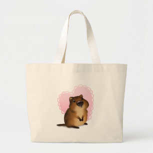 Quokka Large Tote Bag