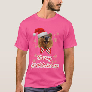 Quokka Merry Christmas Merry Quokkamas Xmas Cute A T-Shirt