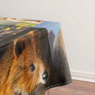 Quokka Photo Collage,  Tablecloth