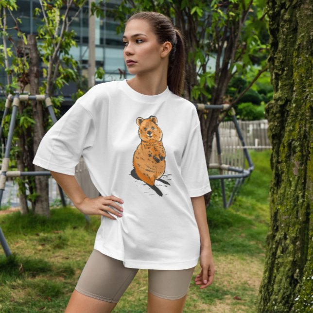 Quokka Realistic Animal  T-Shirt (Creator Uploaded)