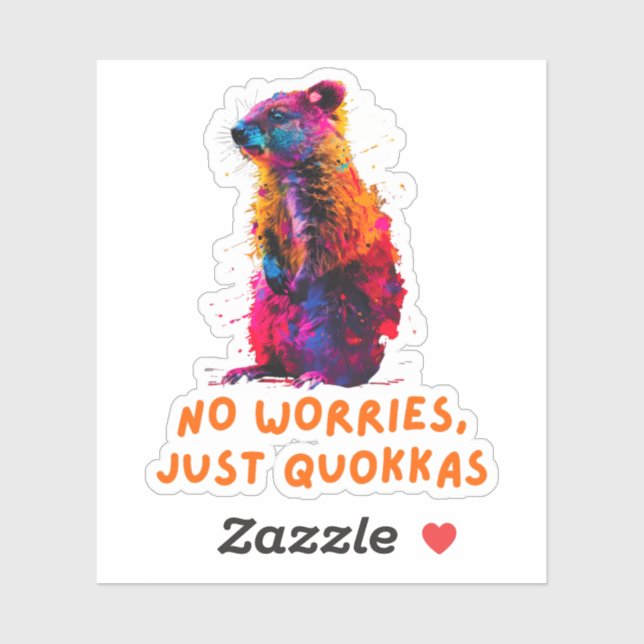 Quokka Sticker (Sheet)