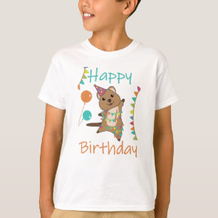 Quokka Wishes Happy Birthday To You Quokkas T-Shirt