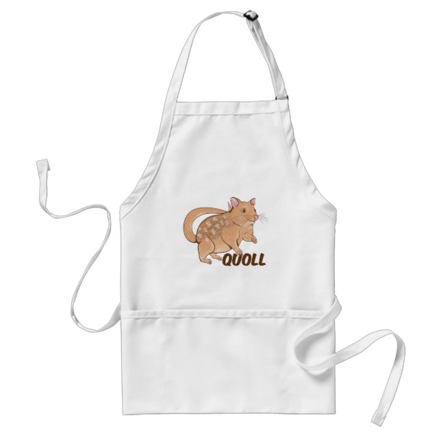 Quoll Australian Marsupial  Adult Apron (Front)