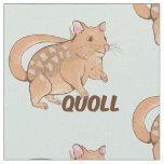 Quoll Australian Marsupial  Fabric