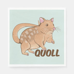 Quoll Australian Marsupial Napkins