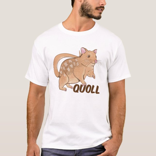 Quoll Australian Marsupial  T-Shirt (Front)