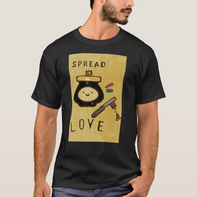 "Spread love" marmite design  Classic T- T-Shirt (Front)