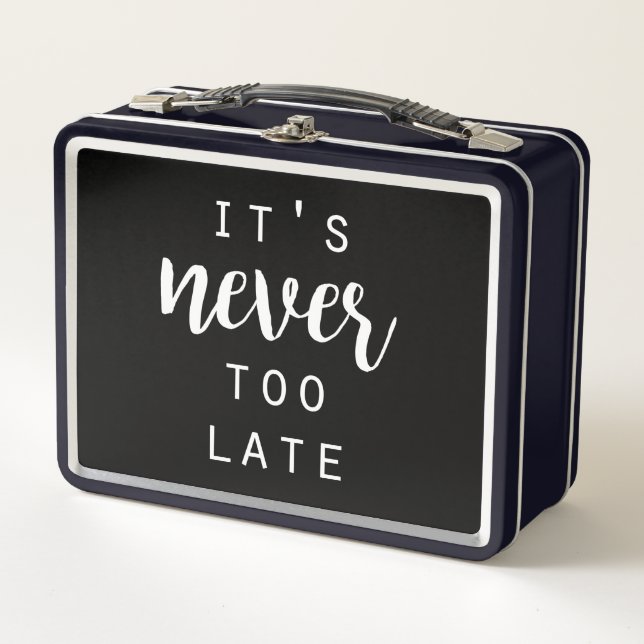Quotable IV Metal Lunch Box (Front)